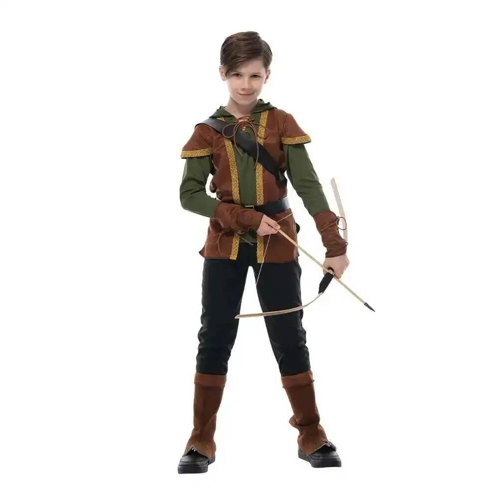 Halloween Costume Kids - Disfraz de arquero para niños, disfraz