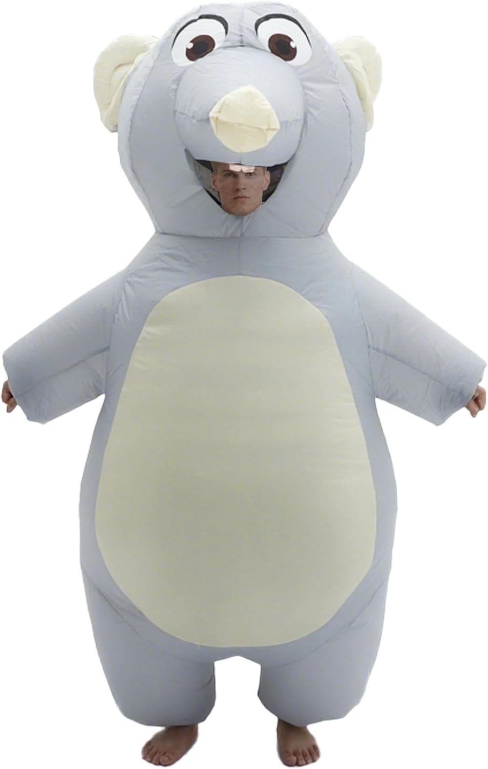 Halloween Costume Adult - Disfraz de Ratón Inflable para Adultos,