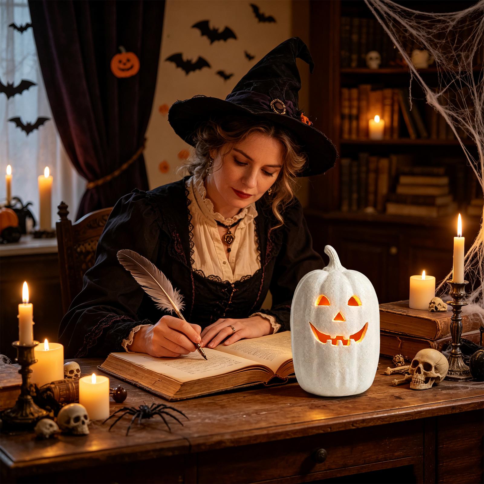 Pumpkin Lantern Halloween - Linternas de calabaza decorativas hechas a