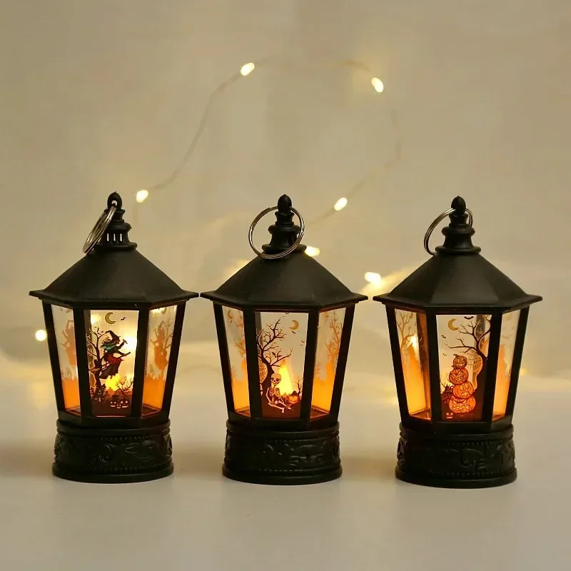 Halloween Pumpkin Decor Led - Decoraciones de Halloween, Luz de Vela