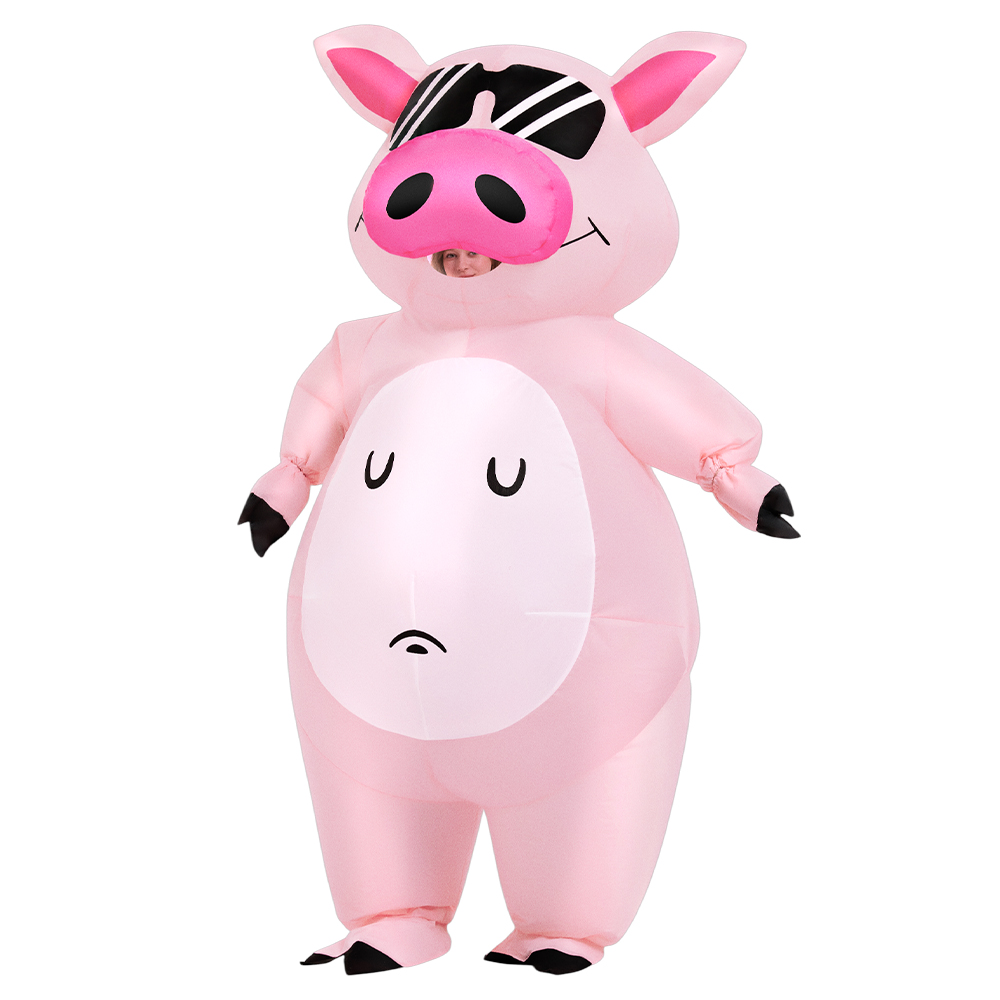 Disfraz Inflable de Cerdito de - Halloween Costume Adult reseña y precio