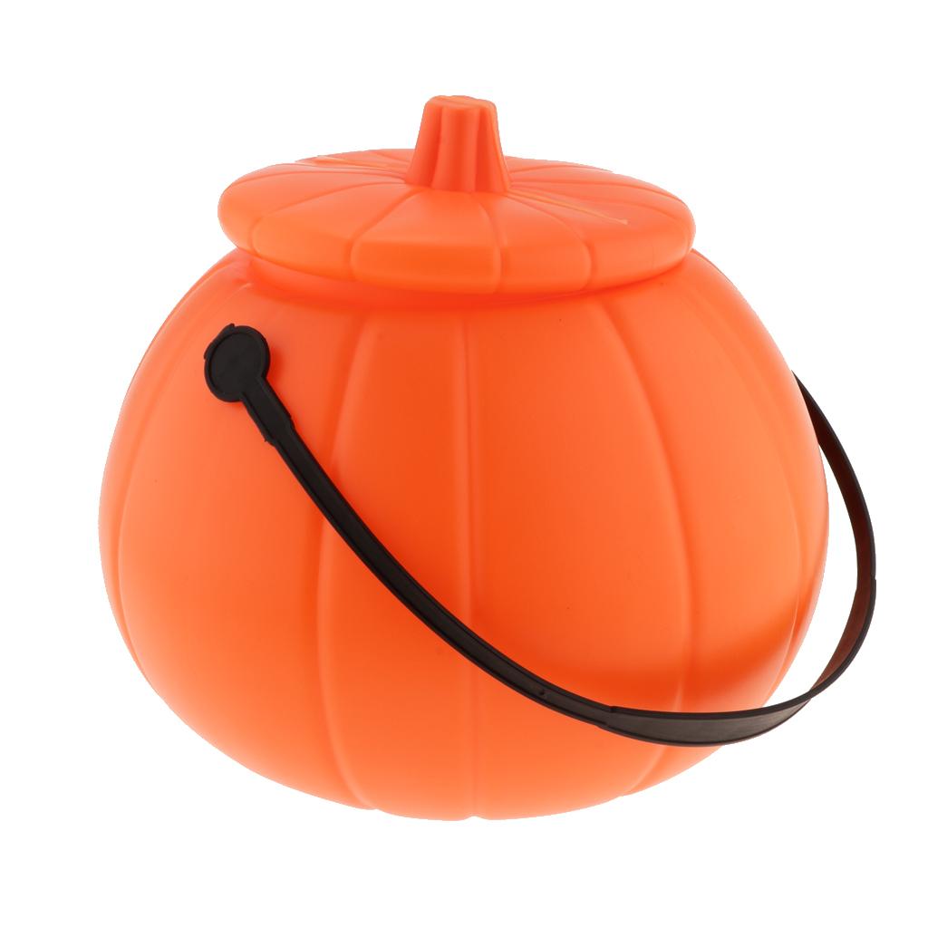 Cubo de caramelos de Halloween - Pumpkin Lantern Halloween reseña y precio