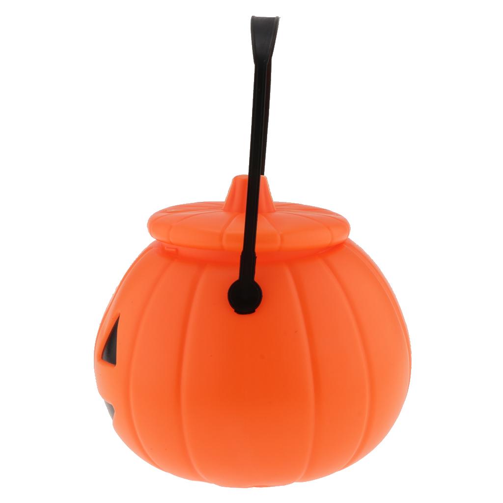 Cubo de caramelos de Halloween - Pumpkin Lantern Halloween reseña y precio