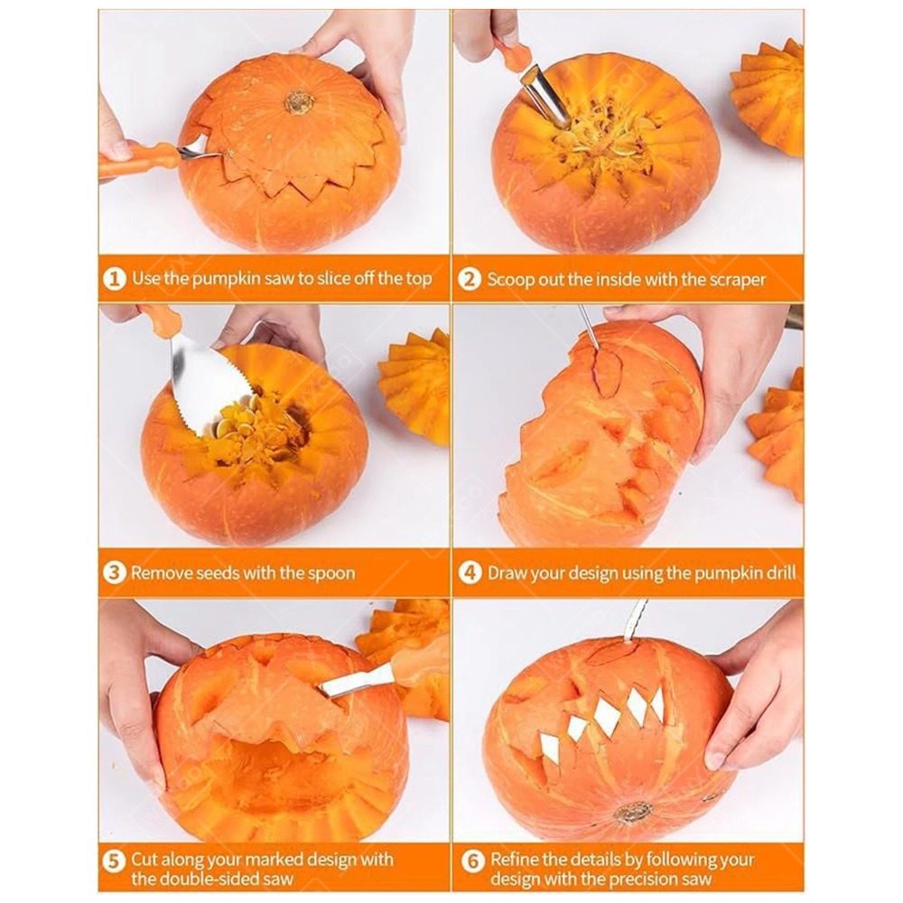 Juego de Herramientas para Tal - Pumpkin Lantern Halloween reseña y precio