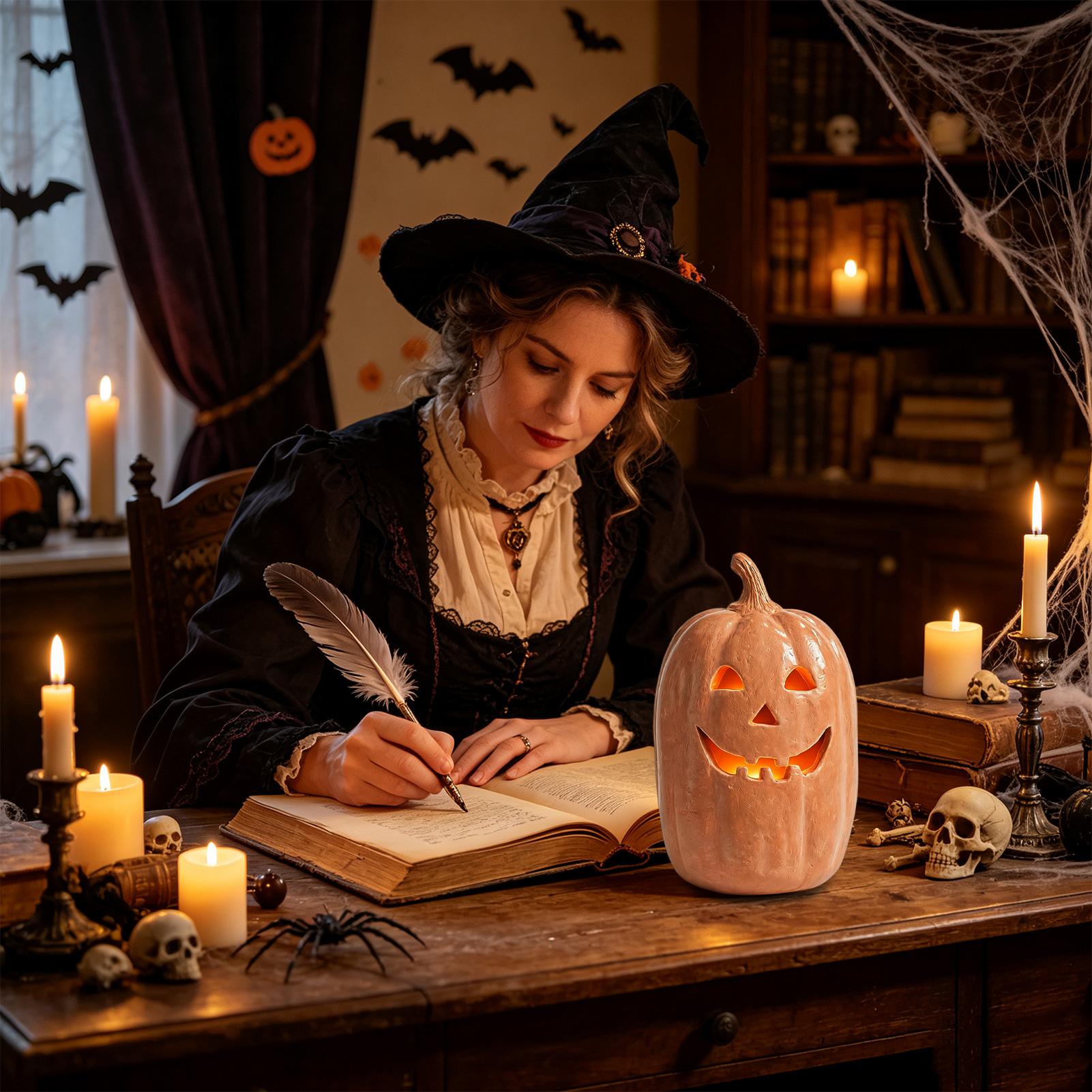 Linternas de calabaza espeluzn - Pumpkin Lantern Halloween reseña y precio