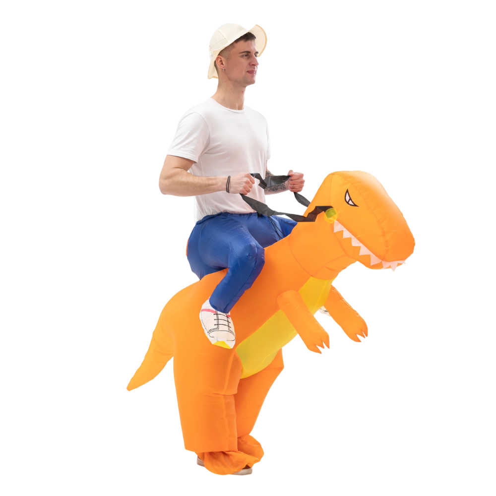 Disfraz inflable de dinosaurio - Halloween Costume Adult reseña y precio