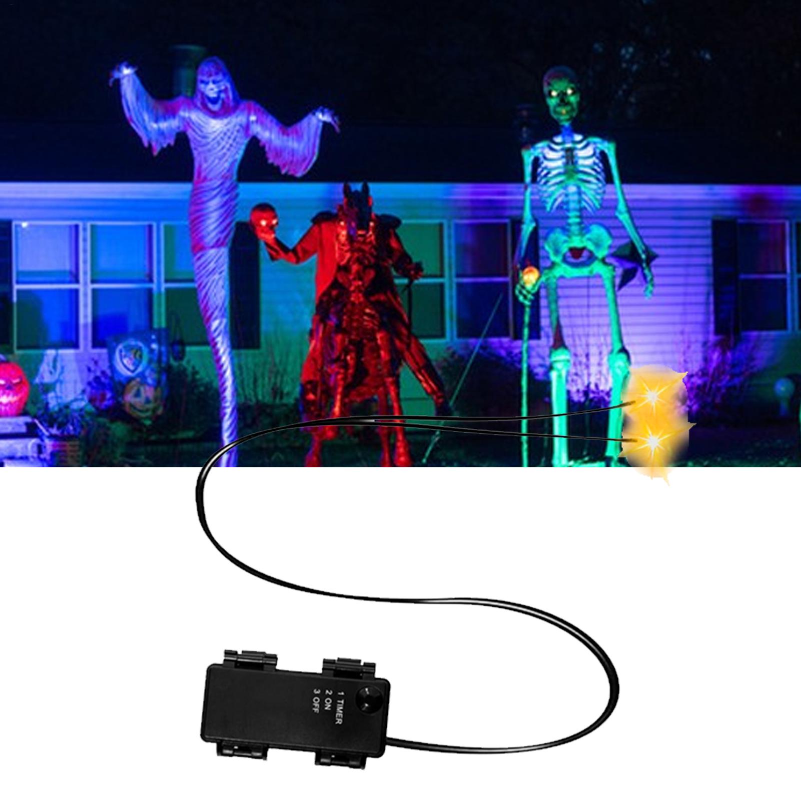 Ojos brillantes, decoración de - Halloween Pumpkin Decor Led reseña y precio