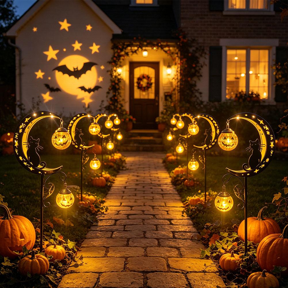 Lámpara de jardín para exterio - Pumpkin Lantern Halloween reseña y precio