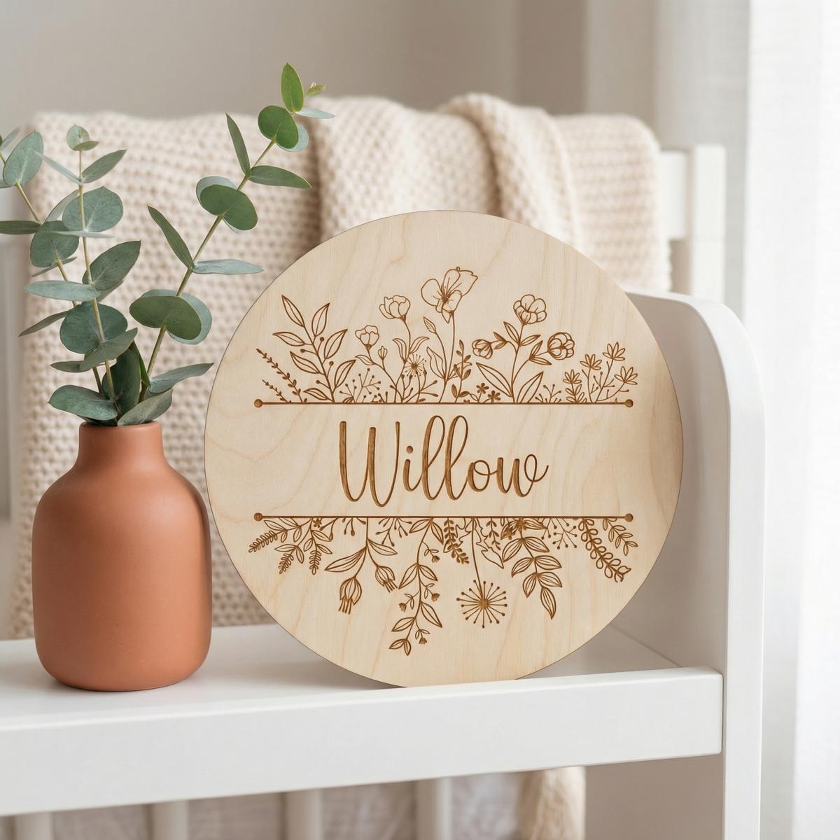 Placa Redonda de Madera con No - Halloween Party Supplies reseña y precio