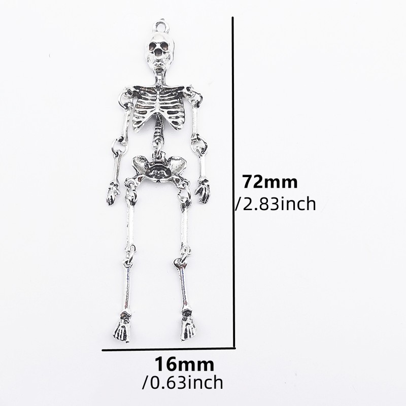 2/5/10 Uds. Colgante de esquel - Halloween Skeleton Decoration reseña y precio