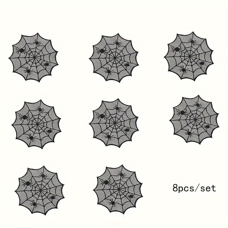 VIKAMA Manta de Mesa Aislante  - Spider Web Halloween Decoration reseña y precio