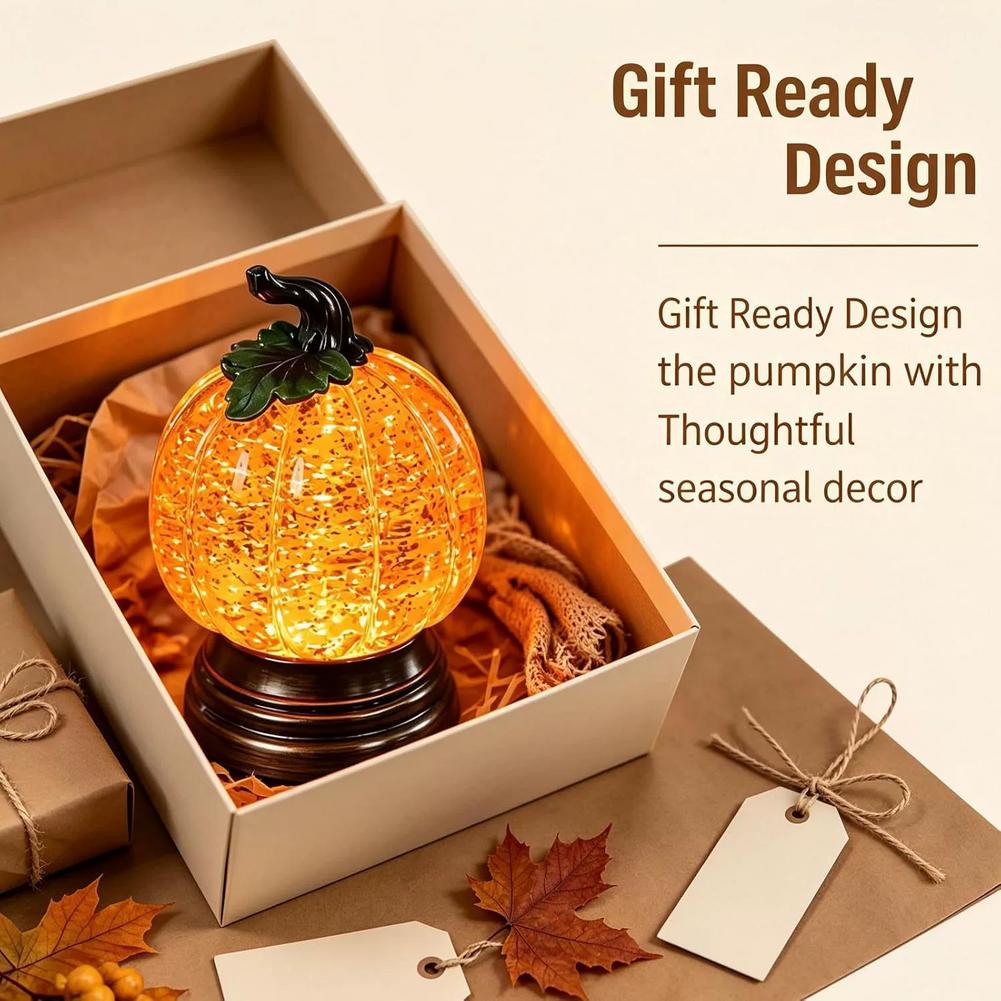 Lámpara de resina con forma de - Halloween Pumpkin Decor Led reseña y precio