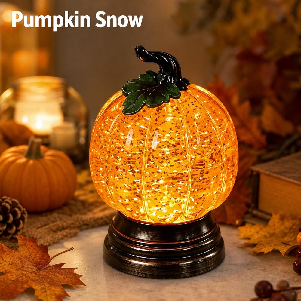 Lámpara de resina con forma de - Halloween Pumpkin Decor Led reseña y precio