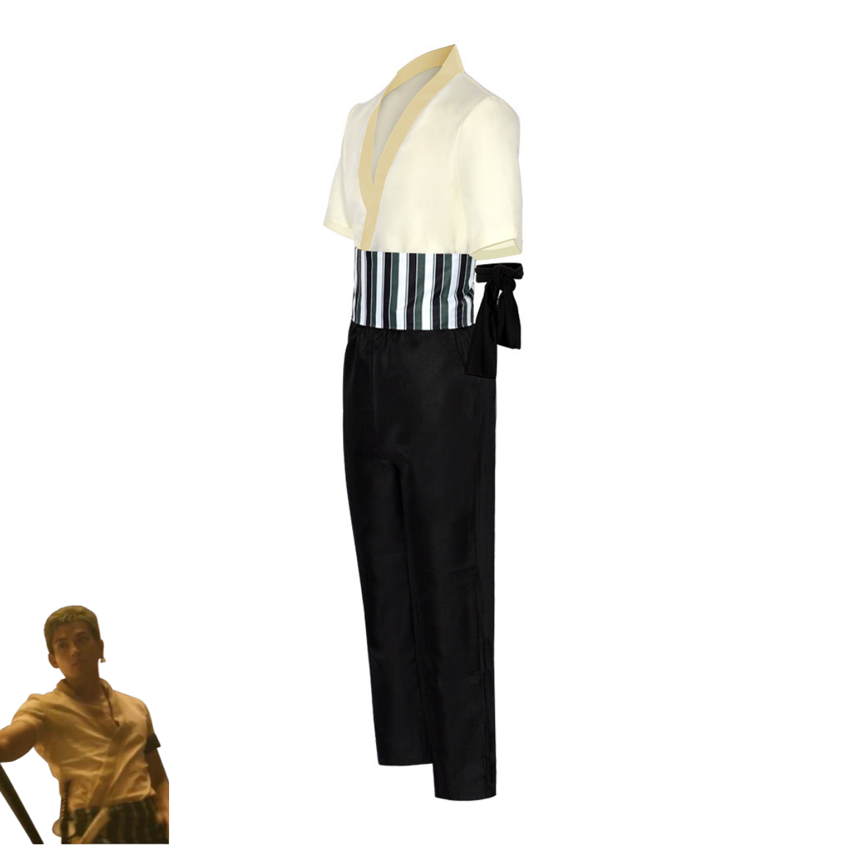 XqNew-Disfraz de Roronoa Zoro  - Halloween Costume Kids reseña y precio