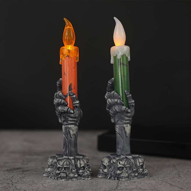 Luz LED de Halloween: Vela Fan - Halloween Pumpkin Decor Led reseña y precio