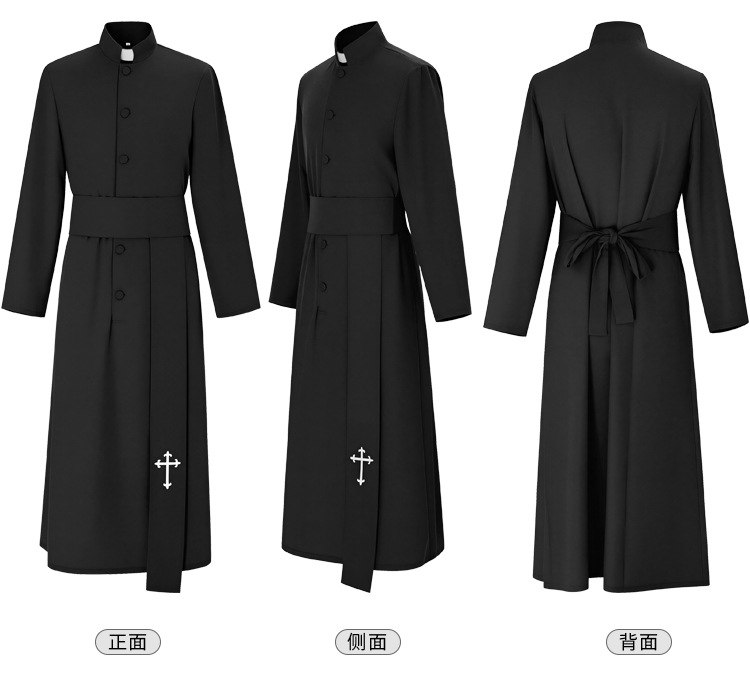 Disfraz de sacerdote medieval, - Halloween Costume Adult reseña y precio