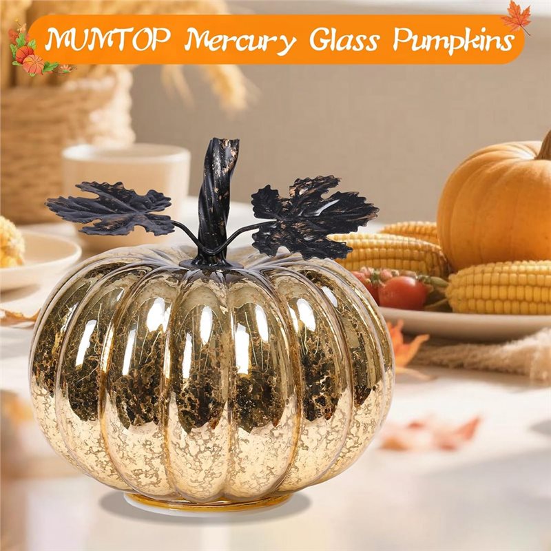 Lámpara de Calabaza de Cristal - Halloween Pumpkin Decor Led reseña y precio