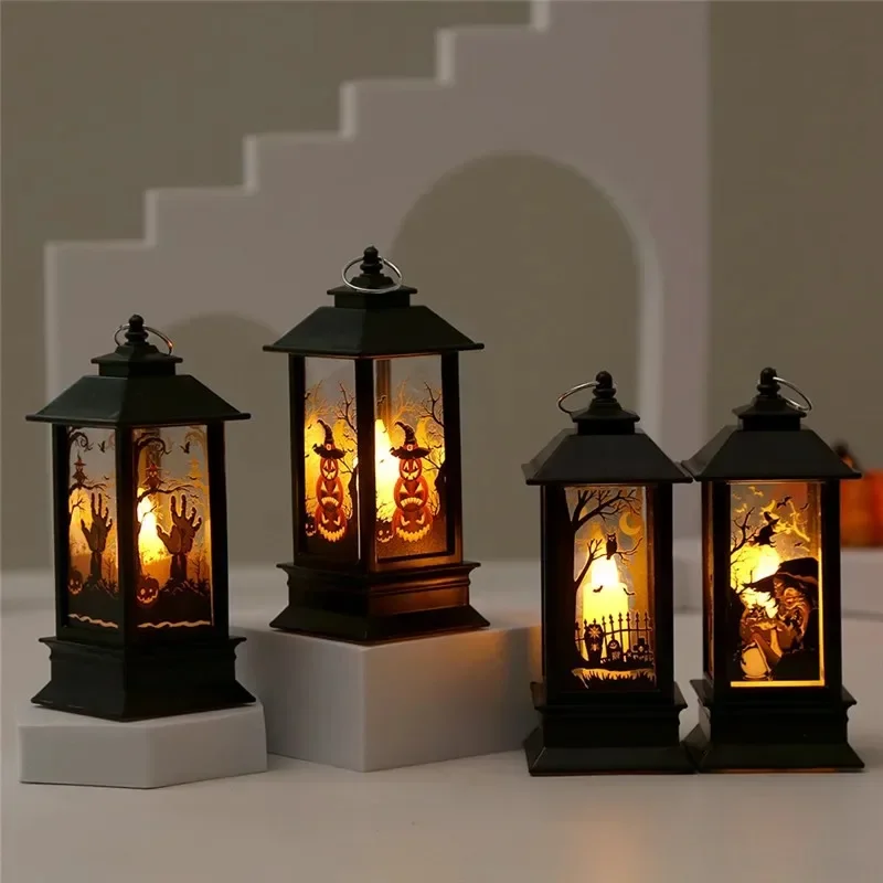 Decoraciones de Halloween, Luz - Halloween Pumpkin Decor Led reseña y precio